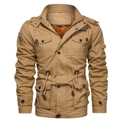 Men's Military Cargo Jacket