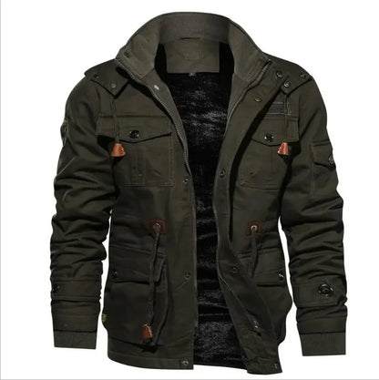 Men's Military Cargo Jacket