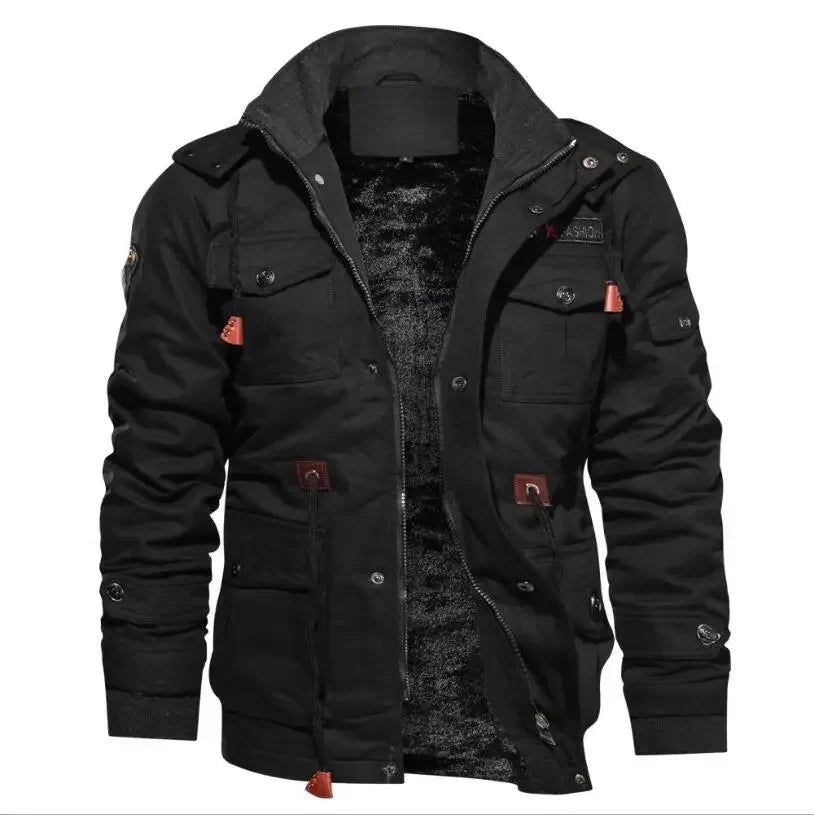 Men's Military Cargo Jacket