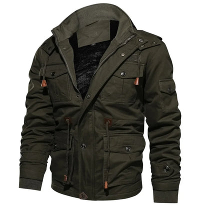 Men's Military Cargo Jacket