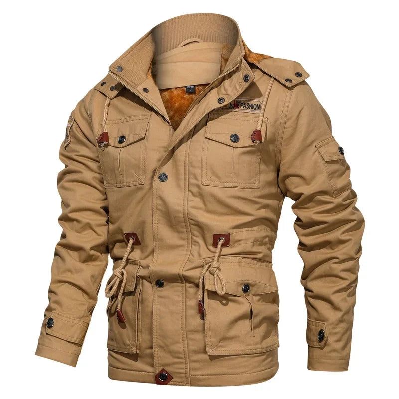 Men's Military Cargo Jacket