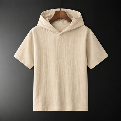 Men's Relaxed-Fit Breathable Hooded Shirt
