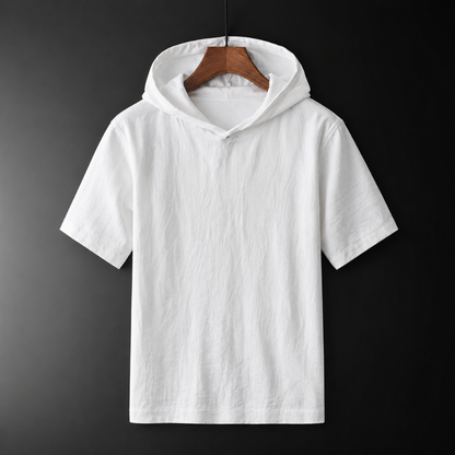 Men's Relaxed-Fit Breathable Hooded Shirt