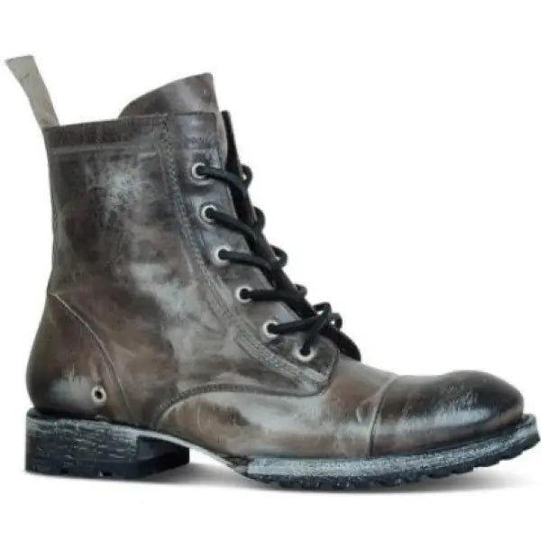 Men's Rugged Vintage Style Lace-Up Boots