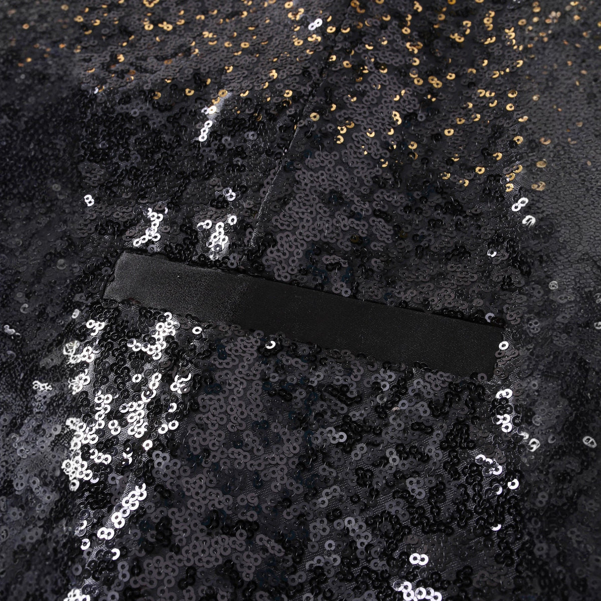 Men's Shimmering Sequin Vest