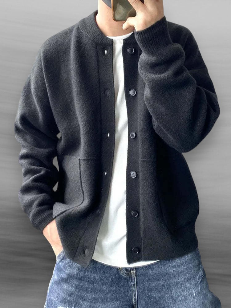 Men's Soft Cardigan Sweater