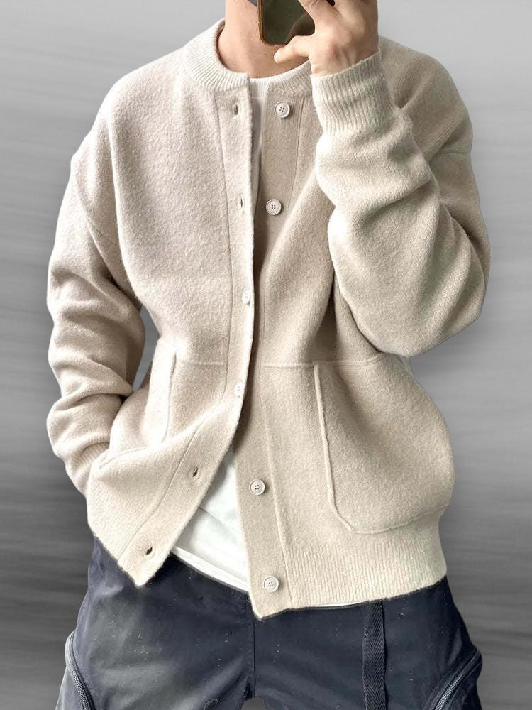 Men's Soft Cardigan Sweater