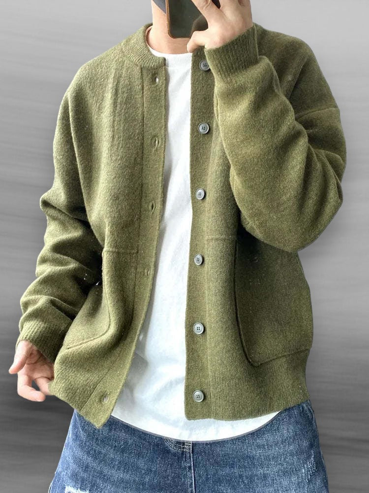 Men's Soft Cardigan Sweater