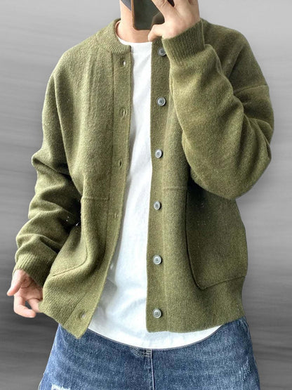 Men's Soft Cardigan Sweater