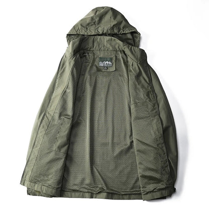 Men's Tactical Windbreaker Jacket