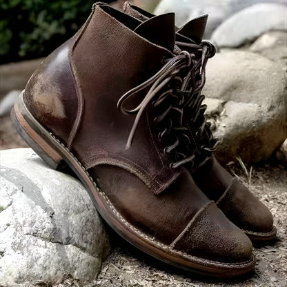 Men's Vintage Lace-Up Boots