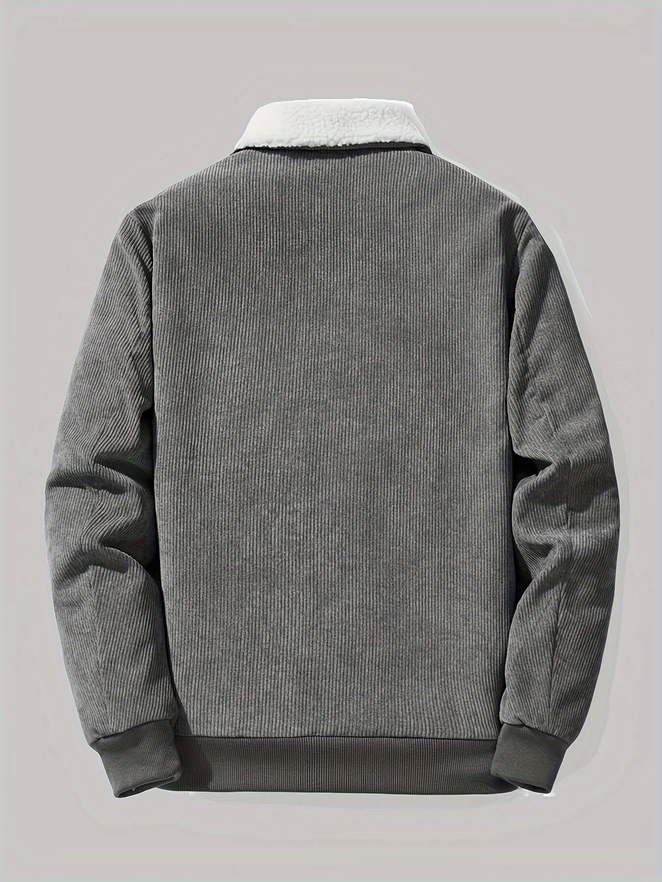 Men's Warm Winter Jacket - Thick Quilted Coat
