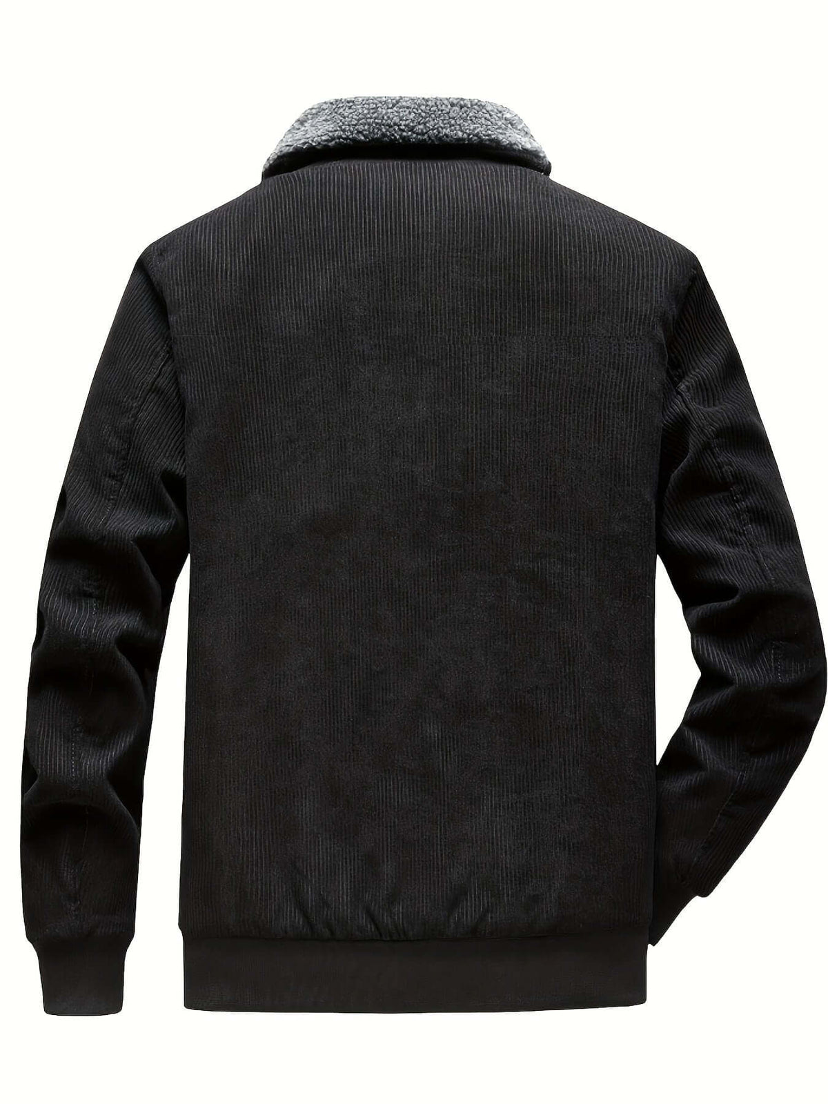 Men's Warm Winter Jacket - Thick Quilted Coat