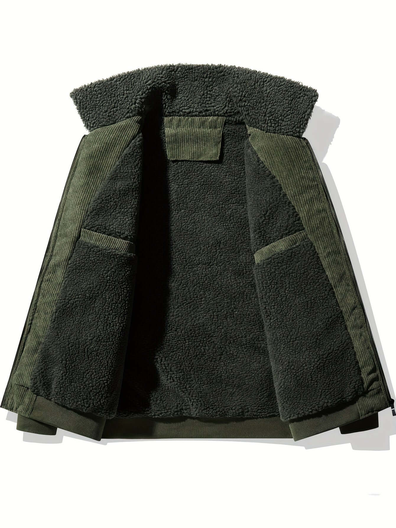 Men's Warm Winter Jacket - Thick Quilted Coat
