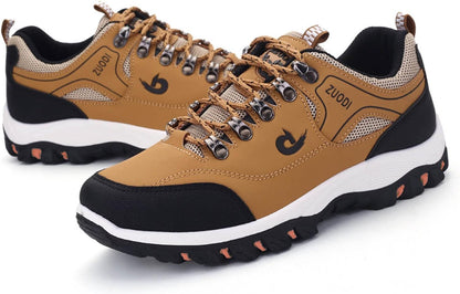 Men's Water-Resistant Hiking Shoes with Sturdy Sole