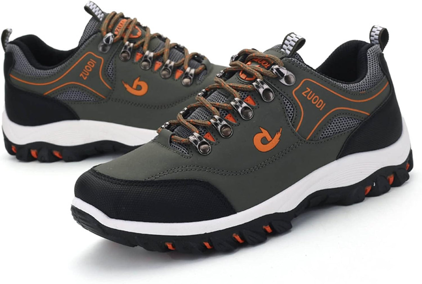 Men's Water-Resistant Hiking Shoes with Sturdy Sole