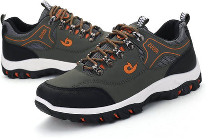 Men's Water-Resistant Hiking Shoes with Sturdy Sole