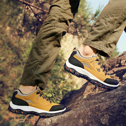 Men's Water-Resistant Hiking Shoes with Sturdy Sole