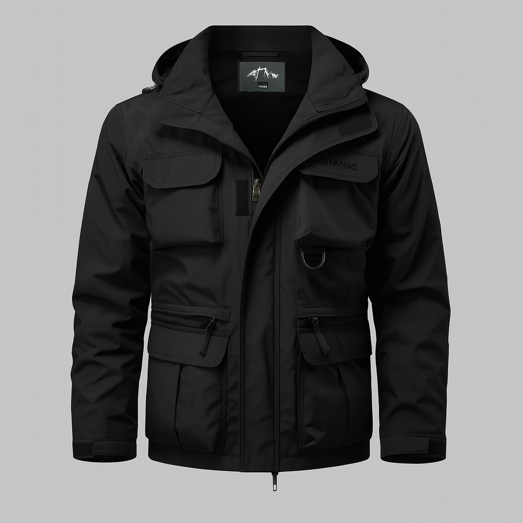 Men's Waterproof Military Coat - All-Weather Tactical Outerwear
