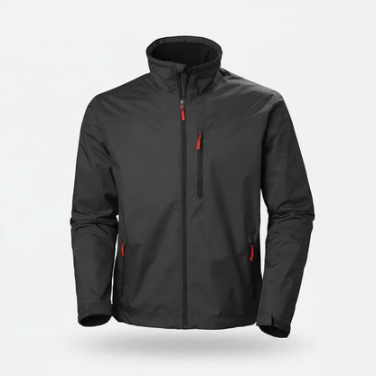Men's Waterproof & Windproof Breathable 2-Layer Crew Jacket