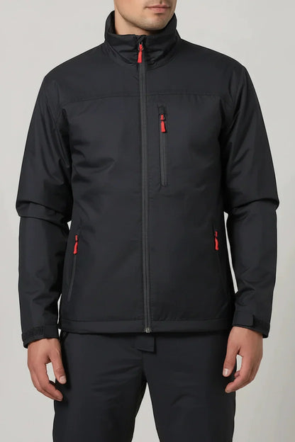 Men's Waterproof & Windproof Breathable 2-Layer Crew Jacket