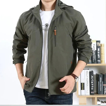 Men's Windproof Waterproof Military-Style Jacket