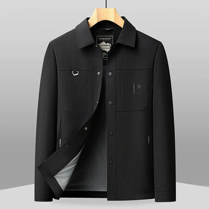 Men's Year-Round Business Casual Jacket for Office and Leisure