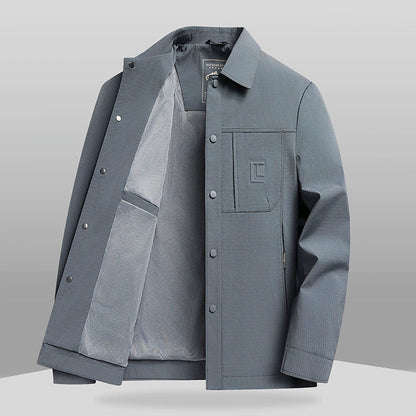 Men's Year-Round Business Casual Jacket for Office and Leisure