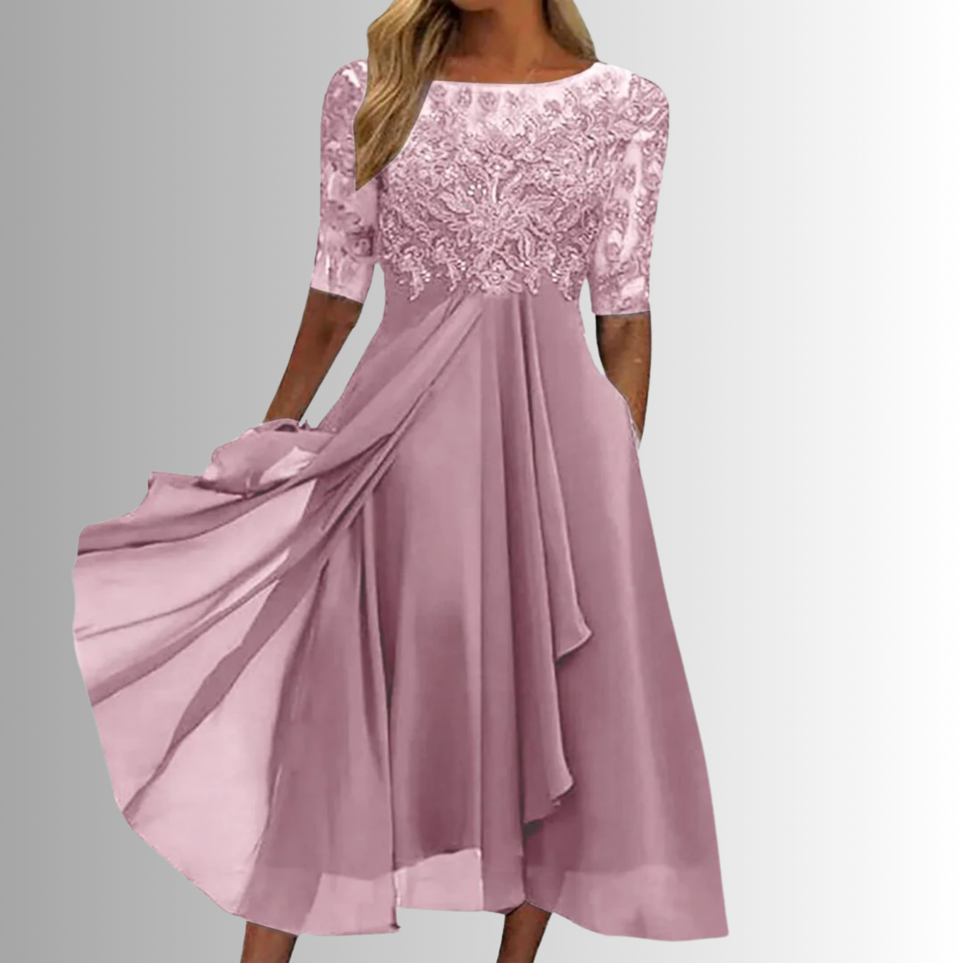 Image of Meredith | Women's A-Line Midi Dress