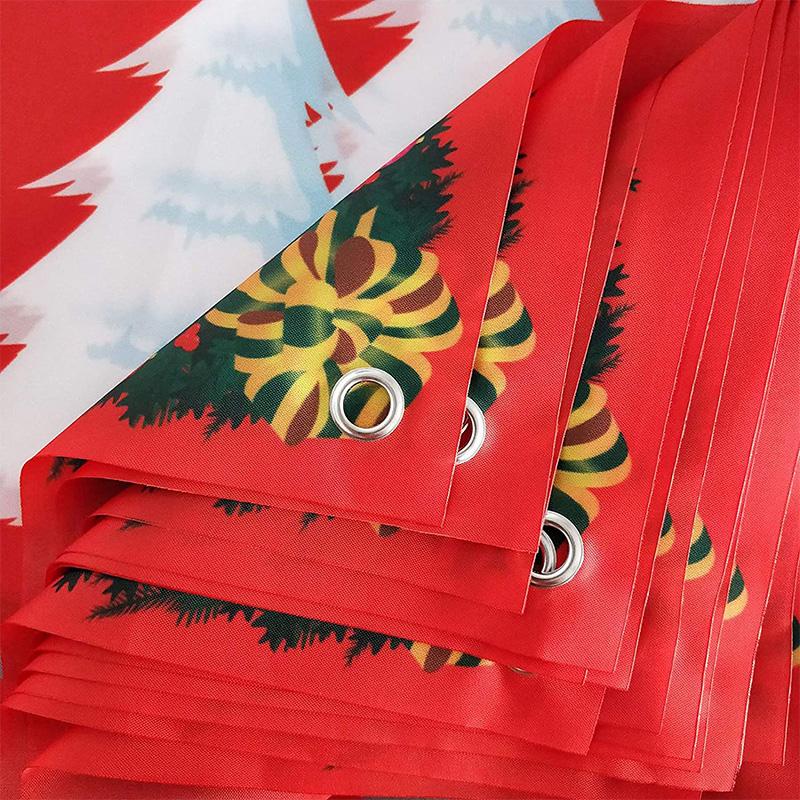 Merry Christmas Banner Flag