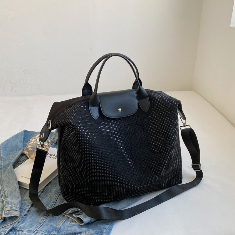 Mesh Fabric Weekend Duffle Bag
