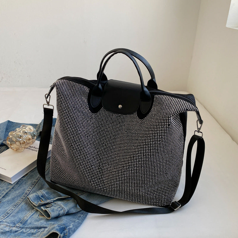 Mesh Fabric Weekend Duffle Bag