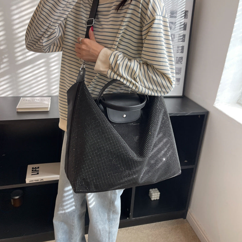 Mesh Fabric Weekend Duffle Bag
