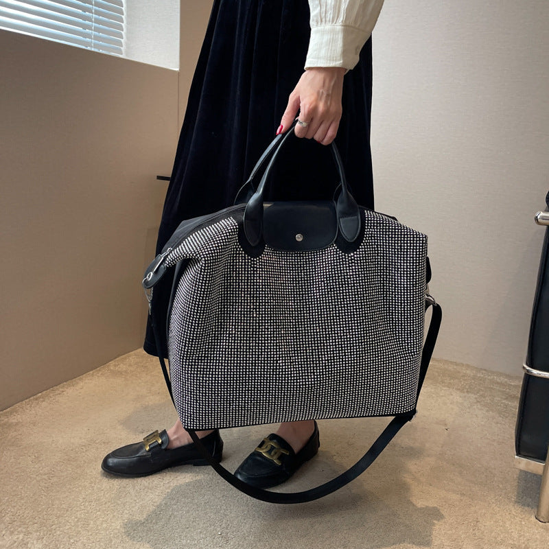 Mesh Fabric Weekend Duffle Bag