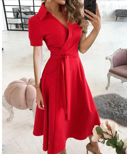 Milena | Stylish Wrap Dress - Image 1