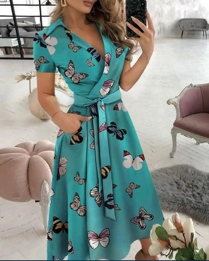 Milena | Stylish Wrap Dress - Image 3
