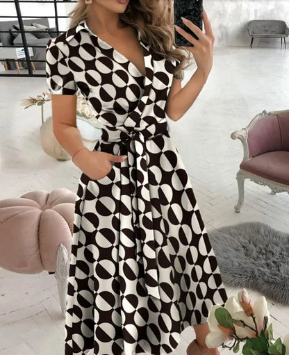 Milena | Stylish Wrap Dress - Image 5