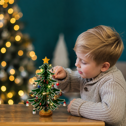Mini Christmas Tree Ornament Advent Calendar – 24 Days Filled with Christmas Surprises