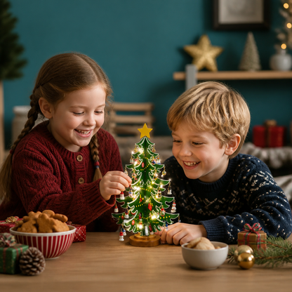 Mini Christmas Tree Ornament Advent Calendar – 24 Days Filled with Christmas Surprises