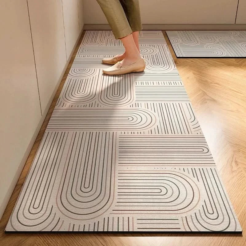 Minimalist Non-Slip Kitchen Mat – Easy to Clean