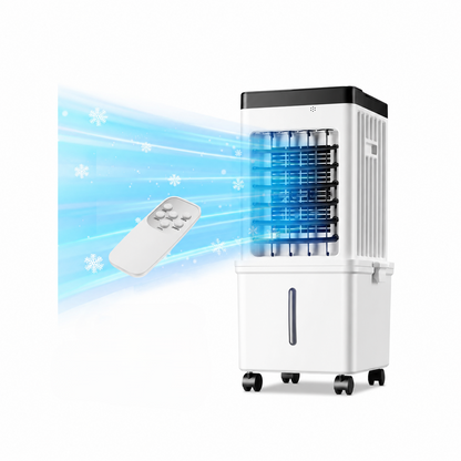 Mobile Evaporative Cooler with 12L Tank & Remote - Image 1
