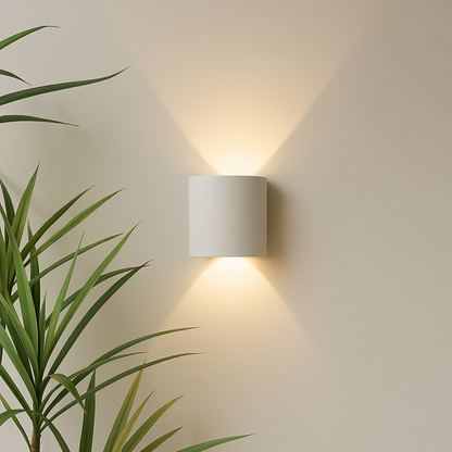Modern Minimalist Indoor & Outdoor LED Wall Light Fixture