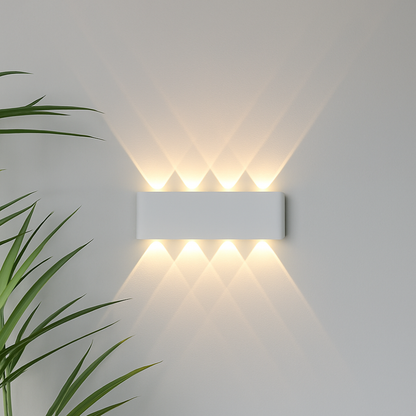 Modern Minimalist Indoor & Outdoor LED Wall Light Fixture