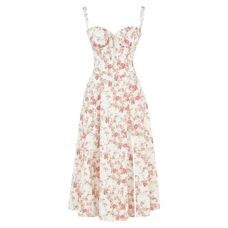Margaret | Kiana Corset Midi Dress - Elegant, figure-flattering style - Image 19