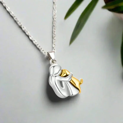 Necklace - Heart and Dog Pendant for Animal Lovers