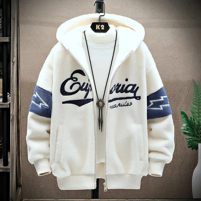 Nils | Men's Zip-Up Graphic Hoodie