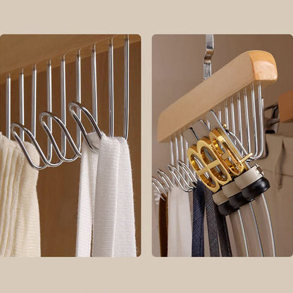 Non-Slip Clothes Hanger - Large Capacity | 360° Swivel Hook