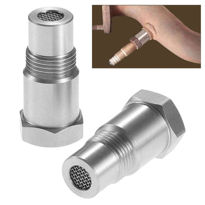 O2 Sensor Spacer Adapter with Built-in Mini Catalytic Converter for Check Engine Light