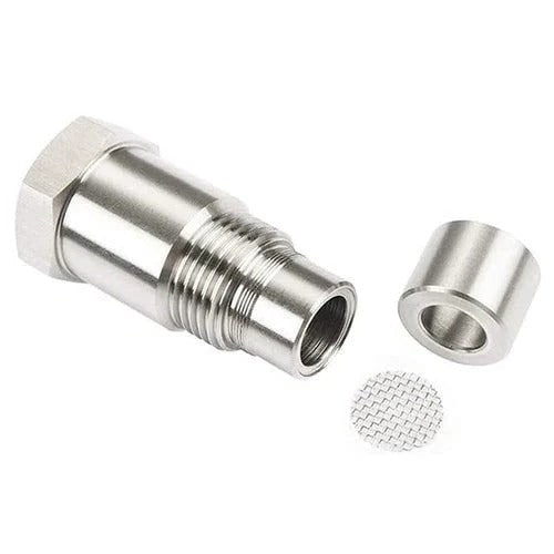 O2 Sensor Spacer Adapter with Built-in Mini Catalytic Converter for Check Engine Light