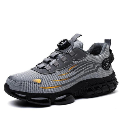 Orthopedic Steel Toe Safety Work Shoes with Memory Foam